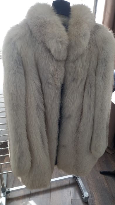 Blana vulpe alba L XL 120 cm bust