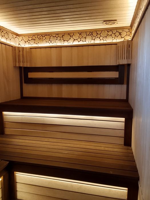 Монтаж отделка бань, саун, парных