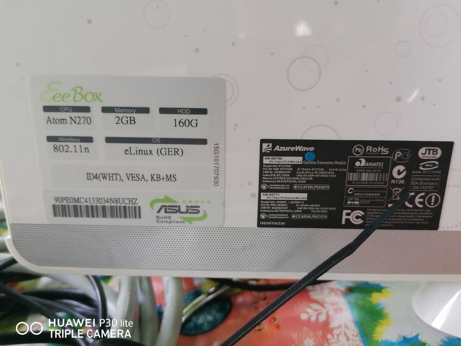 Minicalculator Eee Box B202