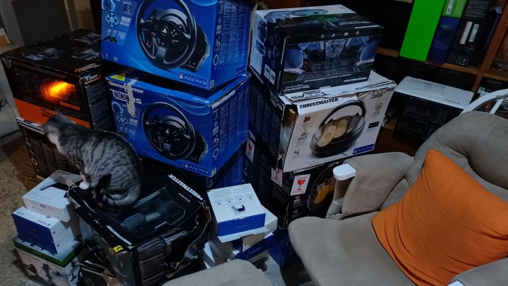 ТОП волан с педали Thrustmaster T300 RS ps3 ps4 ps5 PC