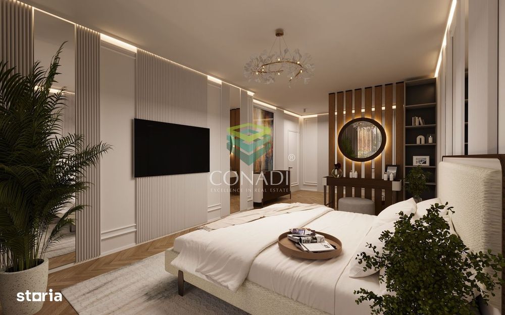 Rafinament contemporan in Domenii. Apartament 4 camere. Dubla vedere.