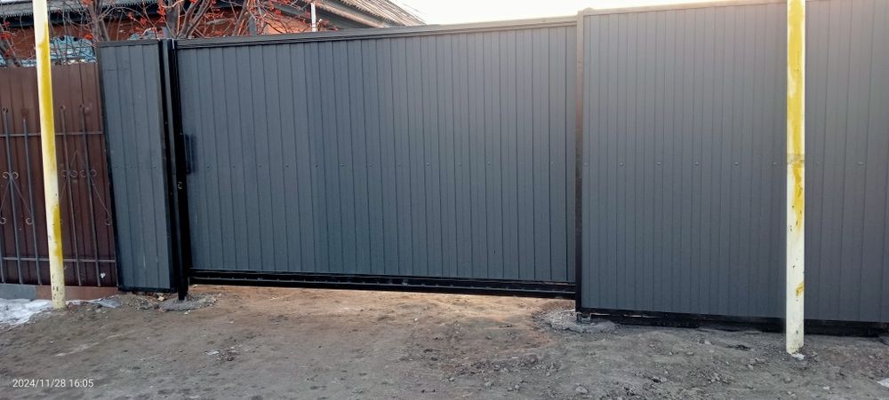 Работаем зимой! Заборы/ворота/цены 2025