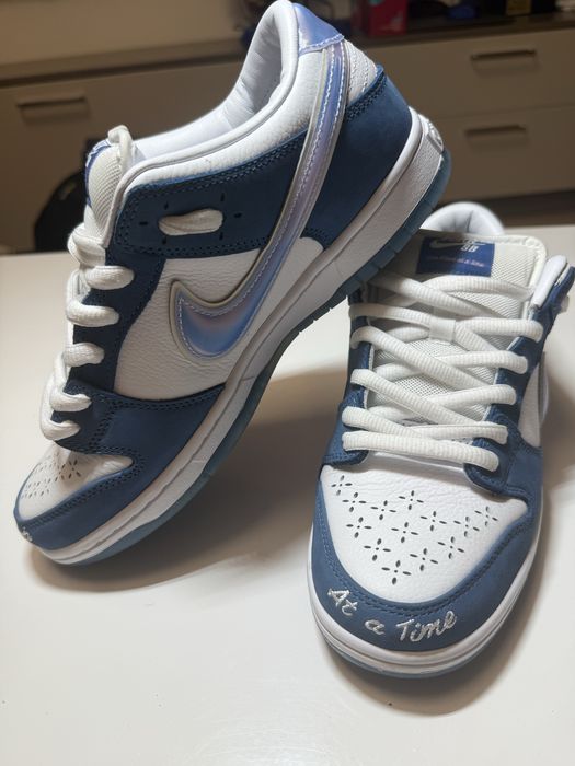 Nike SB Dunk Low Born X Raised "One Block At A Time" sneakers.