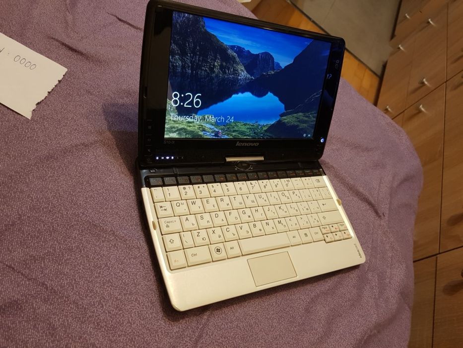 Lenovo S10 3t Ideapad X Tablet Touch Skreen Windows 10! Батерия3ч