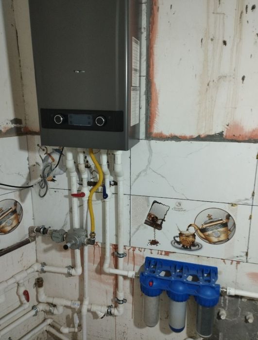 Сантехнические работы. Ремонт профилактика чистка котлов.