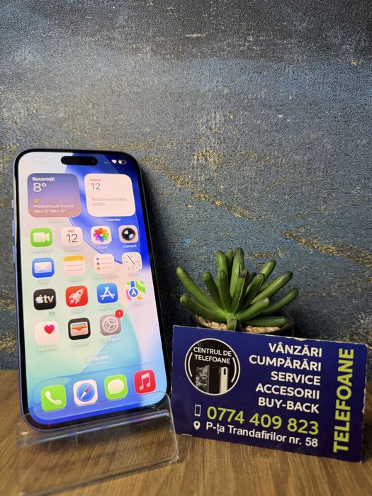 Iphone 16/128Gb/Garantie 2 ani Centrul de Telefoane/rate