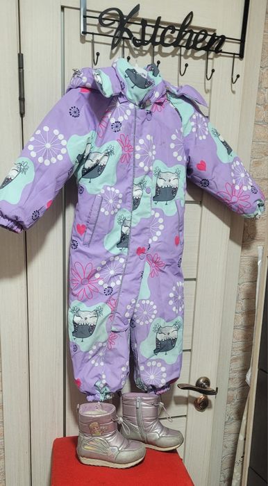Зимние комбинезон для девушек
