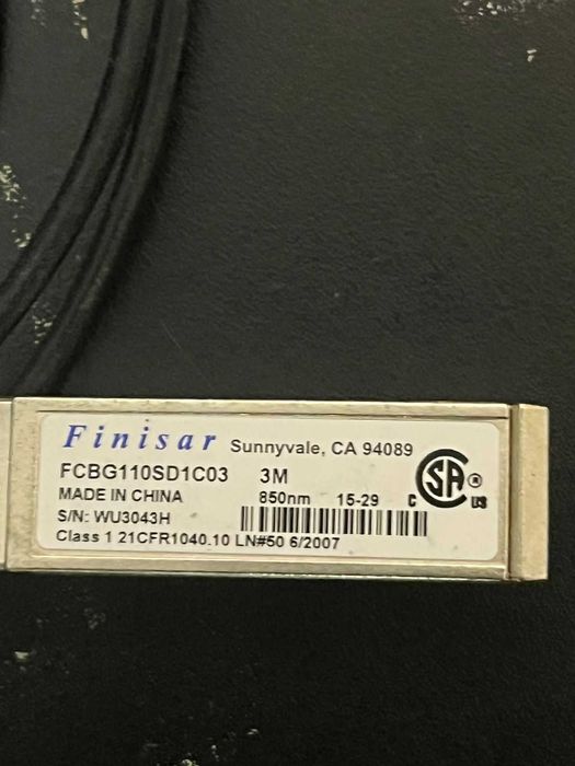 кабеля с модулями sfp 10Гбит