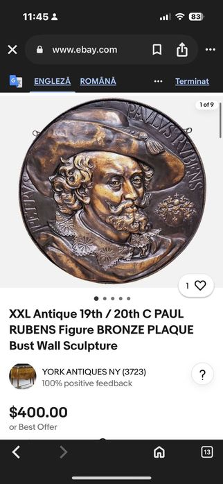 Tablou Antic se vinde