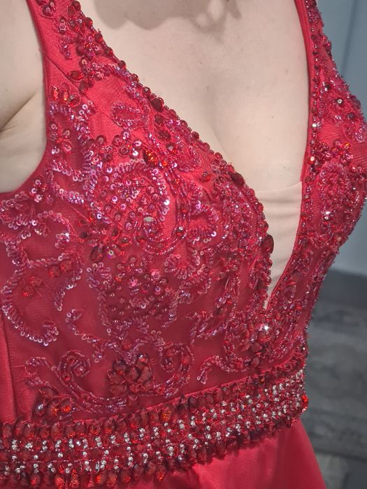 Rochie eveniment, cu buzunare