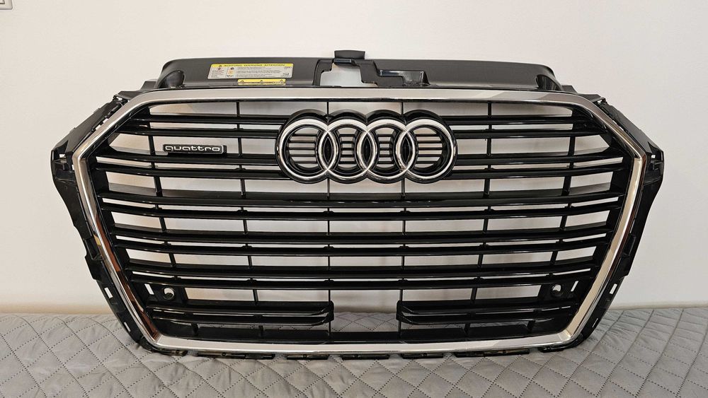 Grila OEM Audi A3 8V Facelift 2017-2020 | Quattro, Senzori, Radar