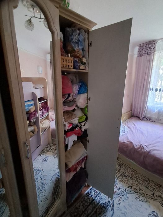 Шкаф плательный 4хдверный белый