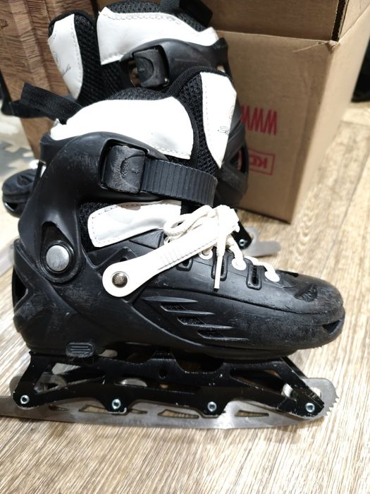 Продам коньки - ролики 2 в 1