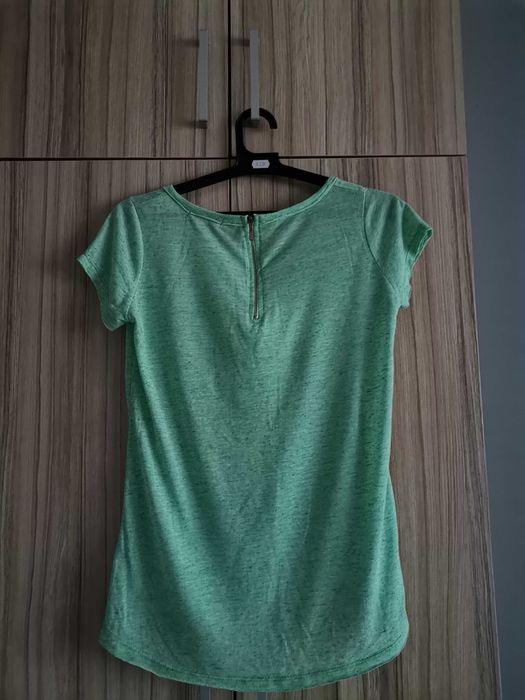 Дамска зелена тениска S/M Jack Daniels