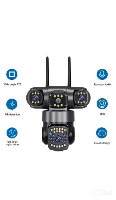 Smart Wi-Fi kamera, PTZ kuzatuv kamerasi, Full HD tashqi kamera