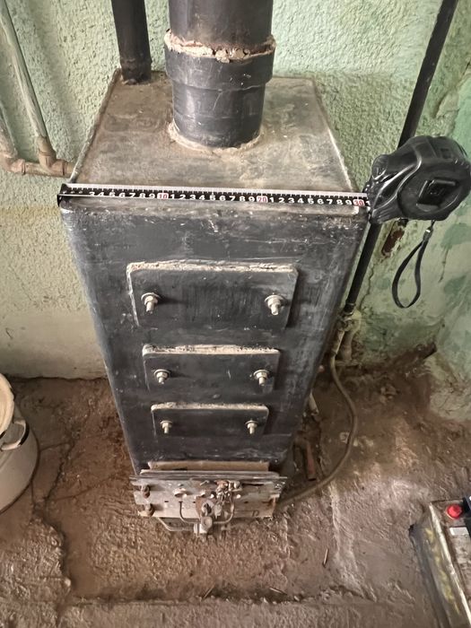 Печь металлический газовый