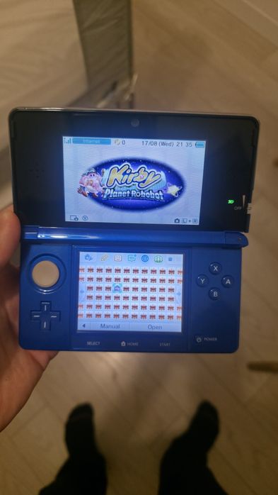 Nintendo 3DS,  Modat, 1500 jocuri, 20-în-1, gata de joacă + Online