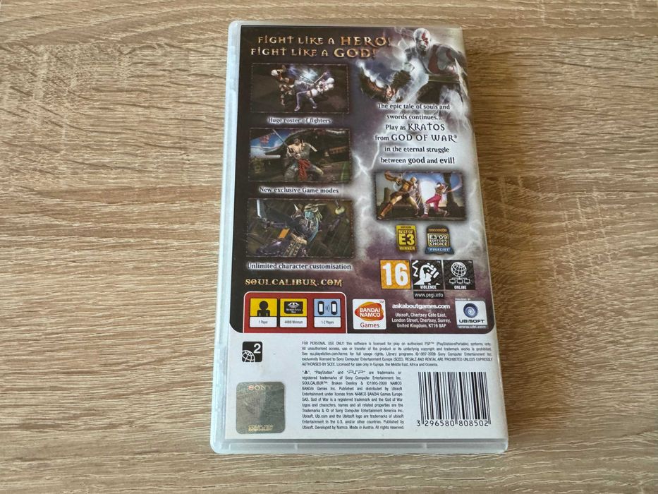 [PSP] Soul Calibur: Broken Destiny