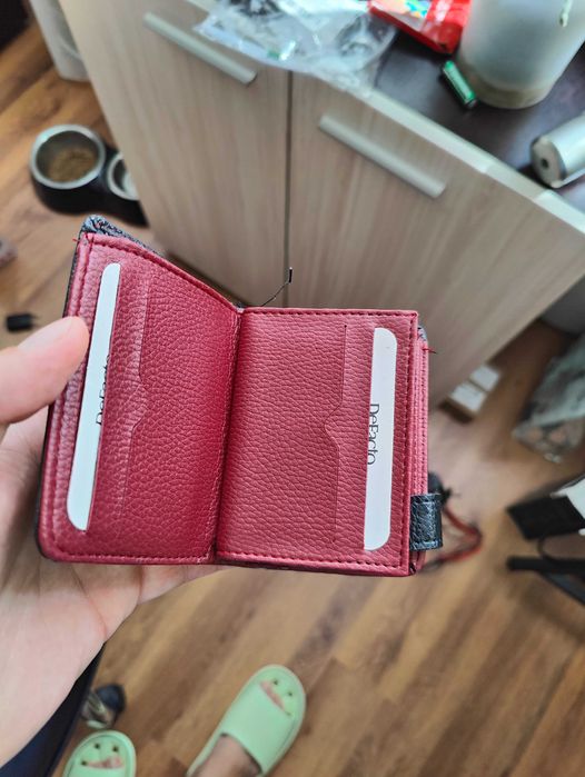 Мъжко черно портмоне DeFacto (Чисто ново) унисекс