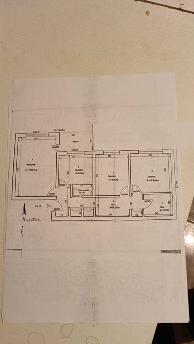 Vanzare apartament 3 camere, Valea Rosie, Craiova