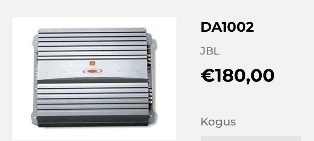 Усилвател jbl
