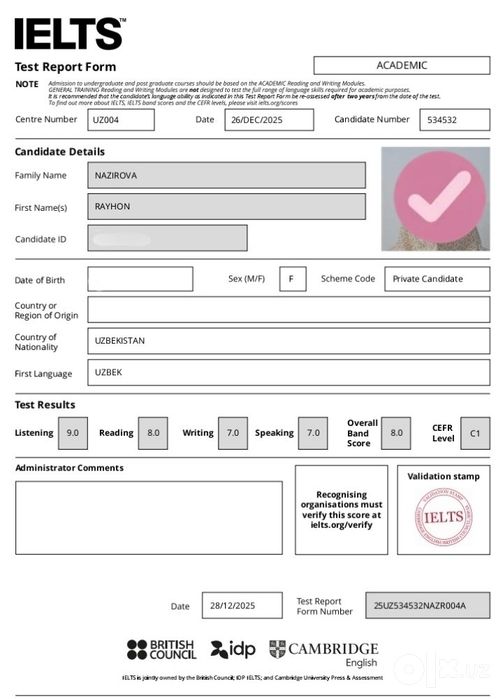 English individual course | IELTS