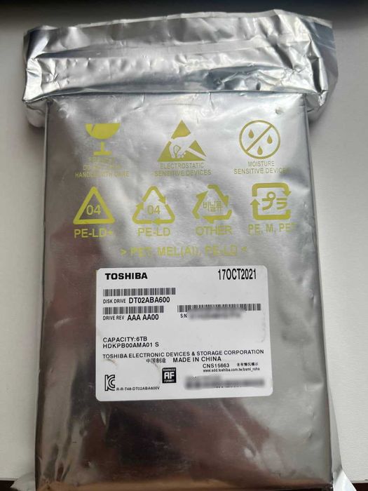 Жесткий диск Toshiba 6TB