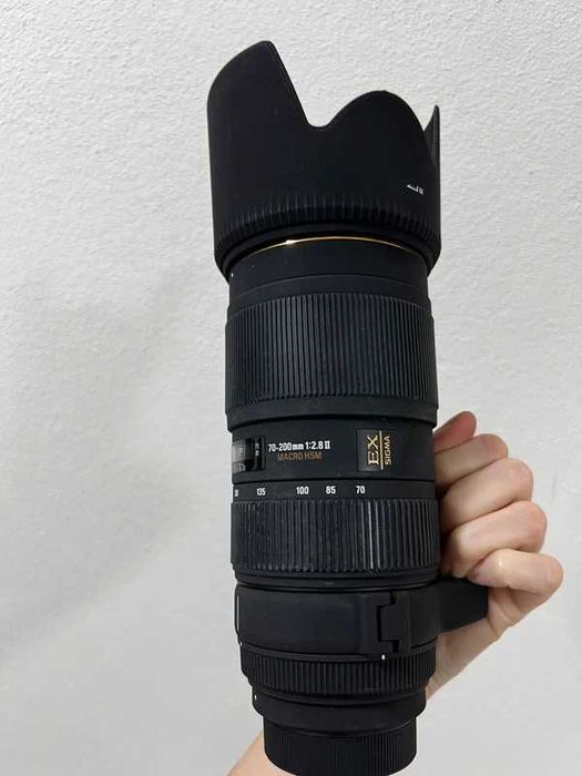 Obiectiv Sigma 70-200mm f/2.8 EX DG HSM II Macro Nikon