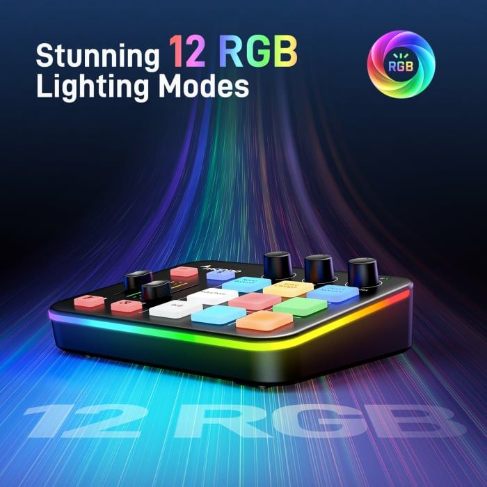 Maono G1  Mixer si placa de sunet PC Gaming sau TikTok..