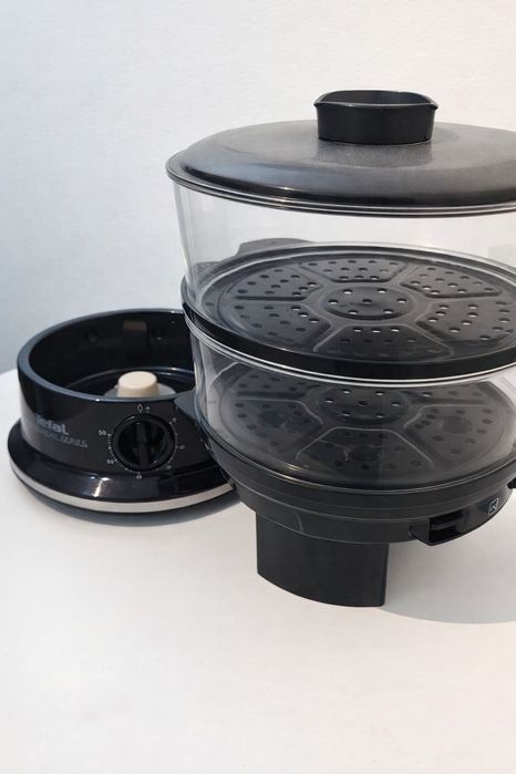 Aparat gătit cu aburi Tefal – 2 nivele – stare foarte bună