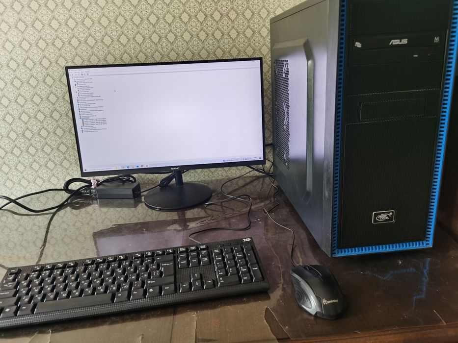 Готовый игровой ПК i5-7400 / GTX 1050 / 8GB RAM + комплект