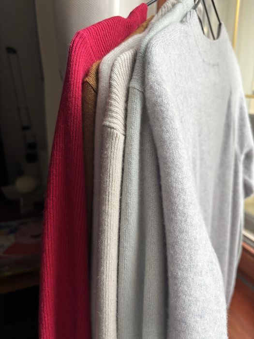 Tricou din casmir HM bej
