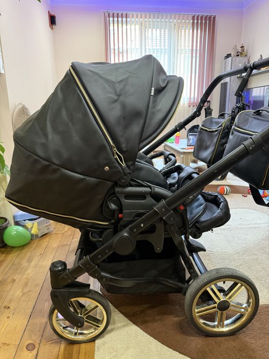 Количка за близнаци 3in1 Adbor Duo Lux 3D