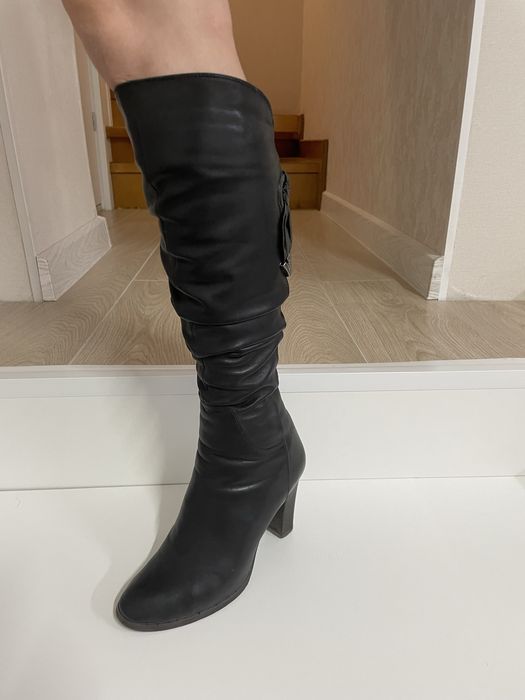 Сапоги зимние длинные