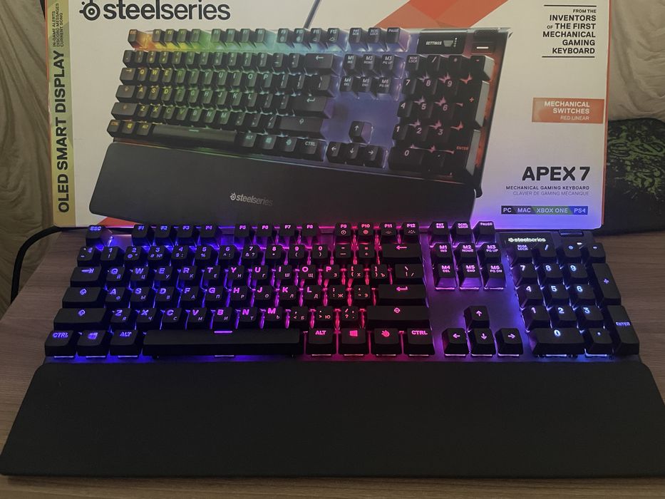 Steelseries apex 7 Red Switch 100%