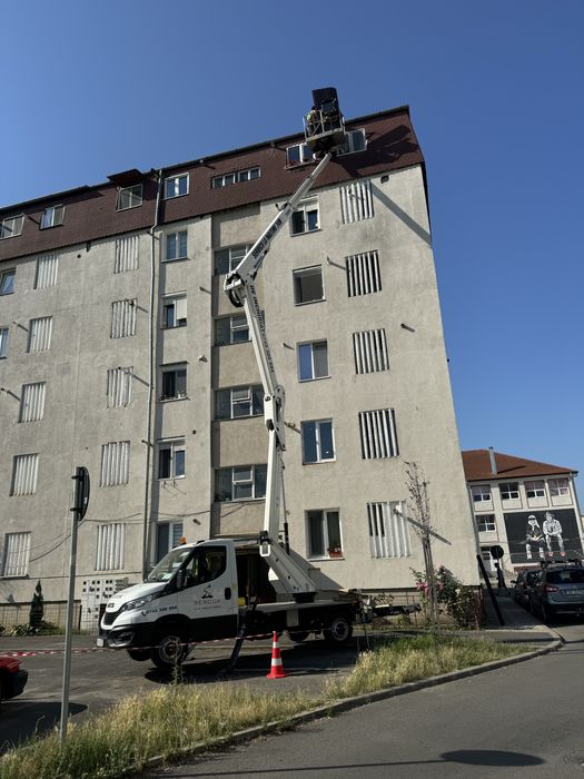 Inchiriere nacela PRB 20-25m, Nacele PRB de inchiriat cu operator 7/7