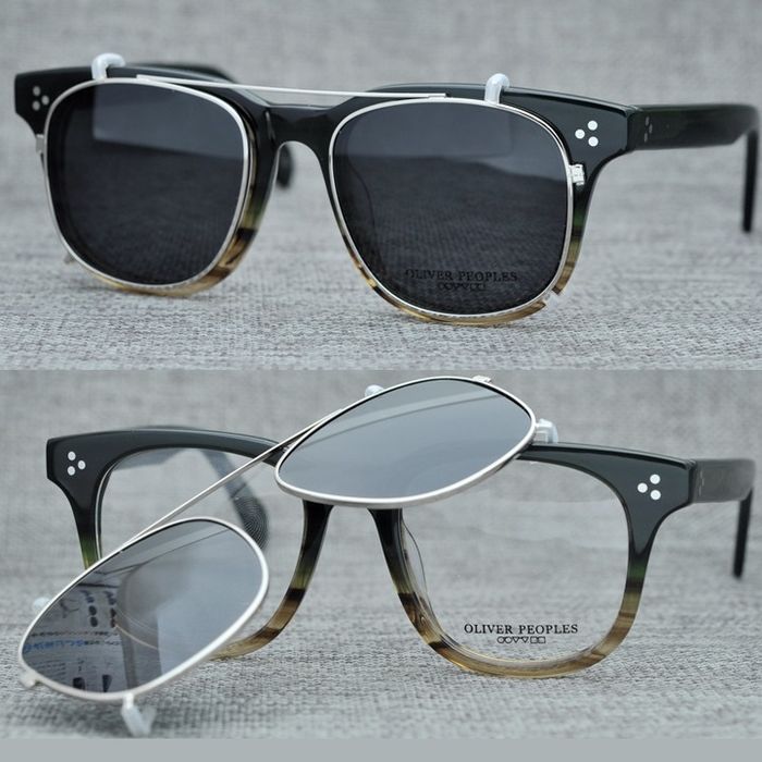 Oliver Peoples 5236. Clip On. Оптические, солнцезащитные очки 2 в 1.