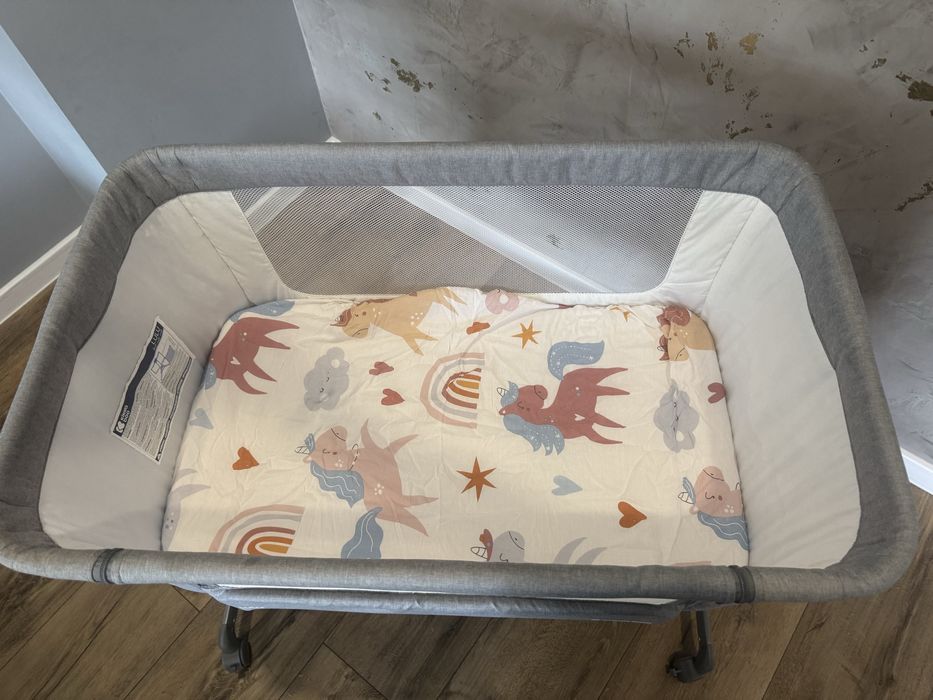 Кош за новородено Cybex Cot S Lux, Next to me, столче за хранене и активна гимнастика