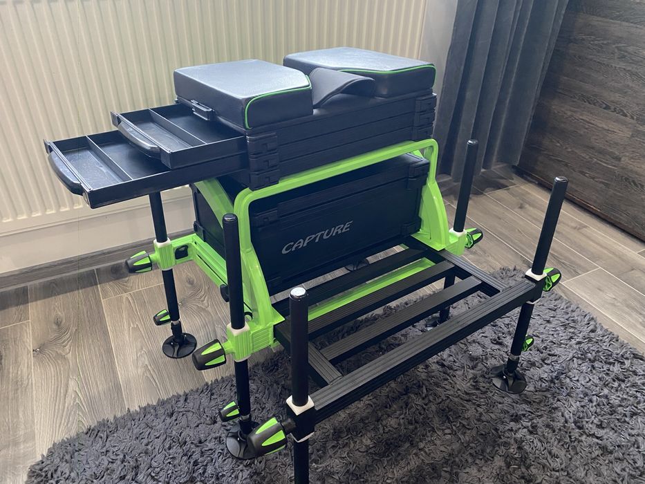 Scaun modular feeder-NOU - Jaf Prestige Xp-6 Aluminium Seatbox 25 mm