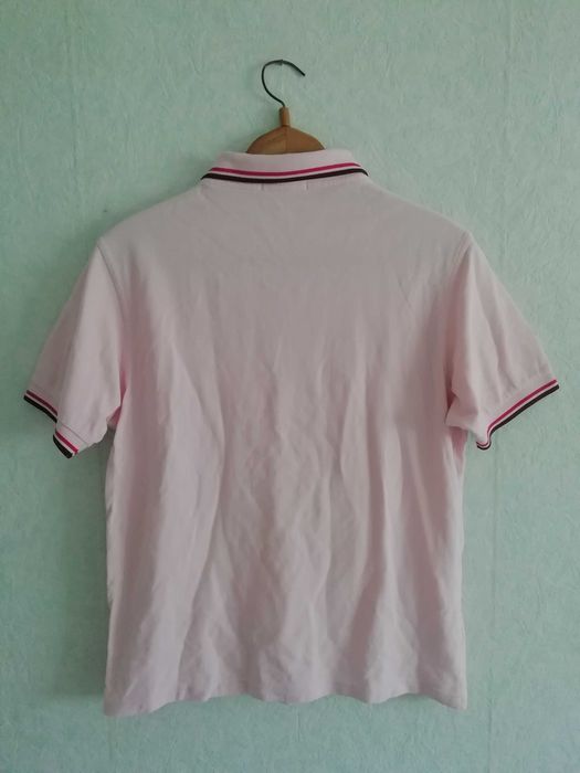 Fred Perry slim fit Polo Pink оригинална розова поло тениска