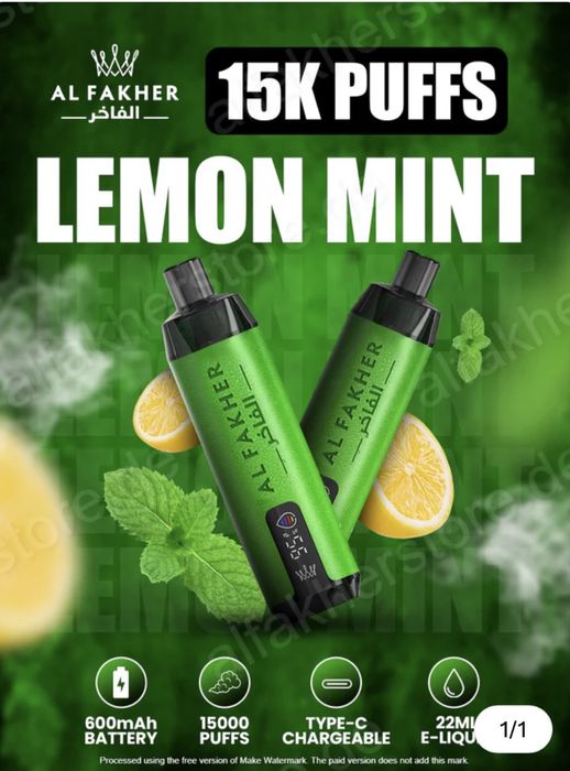 Vape alfakher 15.000puff