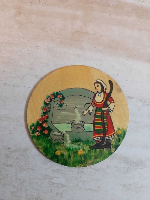 Подложки за чаши, ръчно изработени. Народни мотиви!