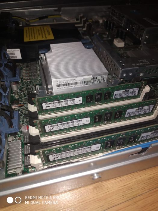 сервер HP ProLiant DL360 G7 Xeon E5640