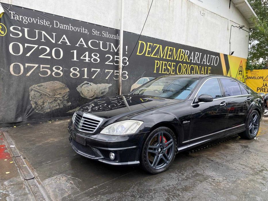 Dezmembrez mercede s class w221 6.3 AMG/pachet AMG w221/abc/bara amg/