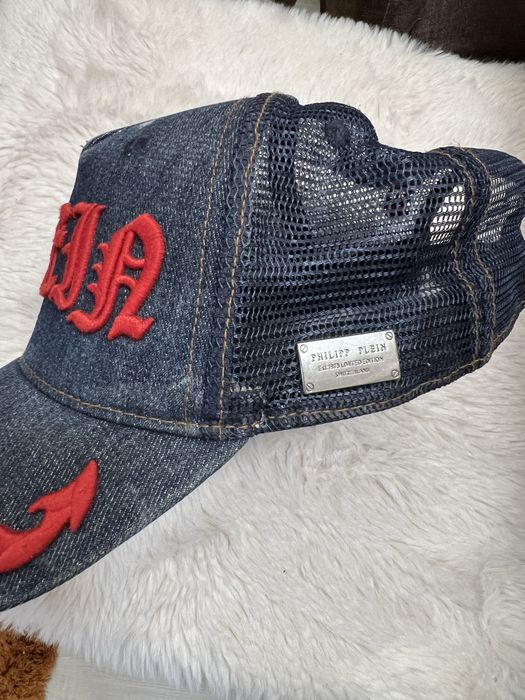 Шапка Philipp Plein original denim