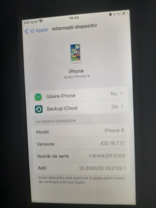 Vand telefon iphone 8