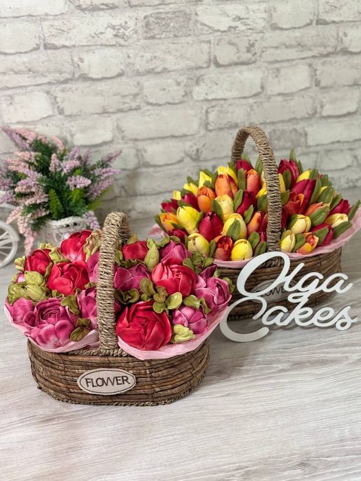 Зефирные букеты на заказ