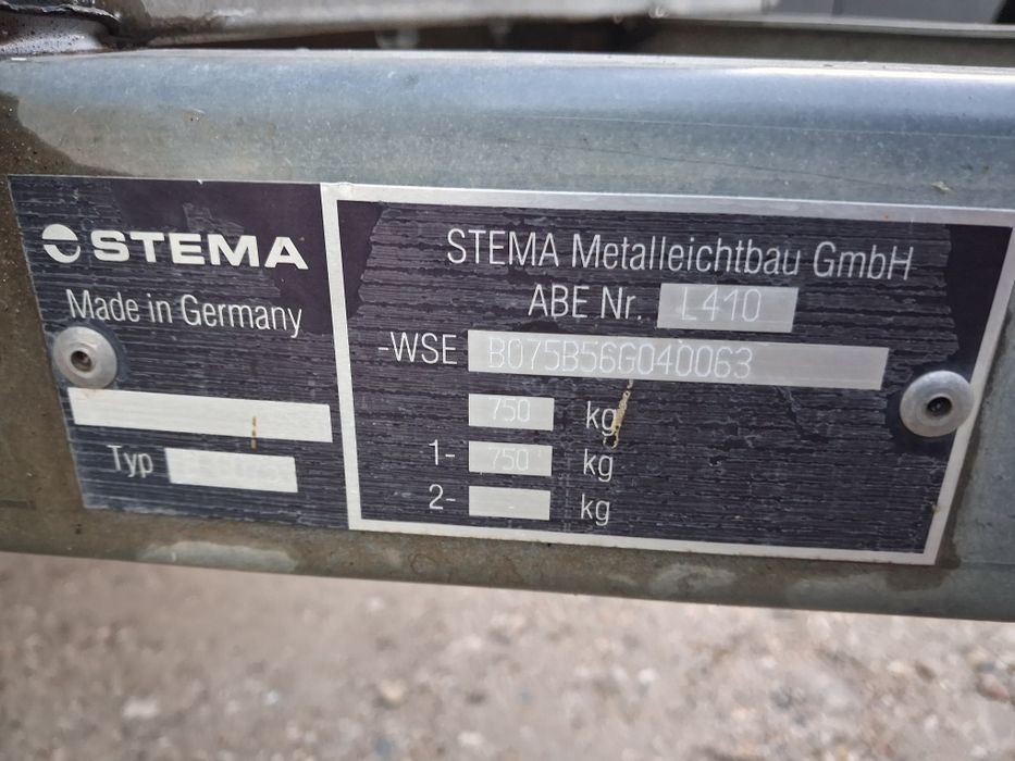 Remorca Stema 750 kg
