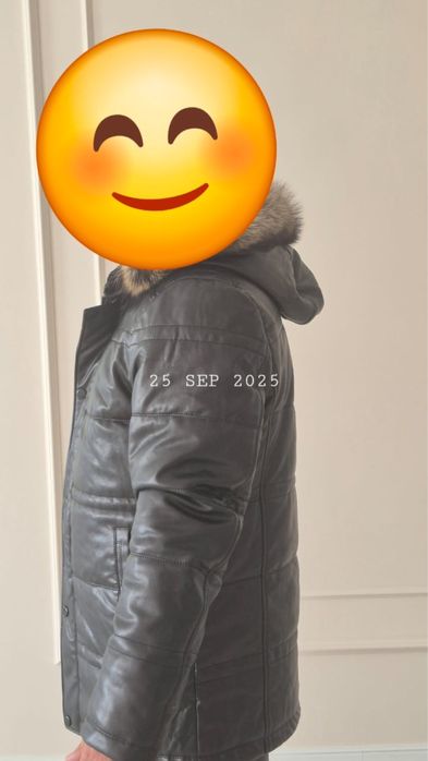 Кожаная куртка сатылады! Новый!