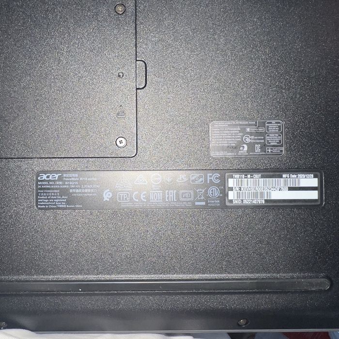 Ноутбук Acer TravelMate B1